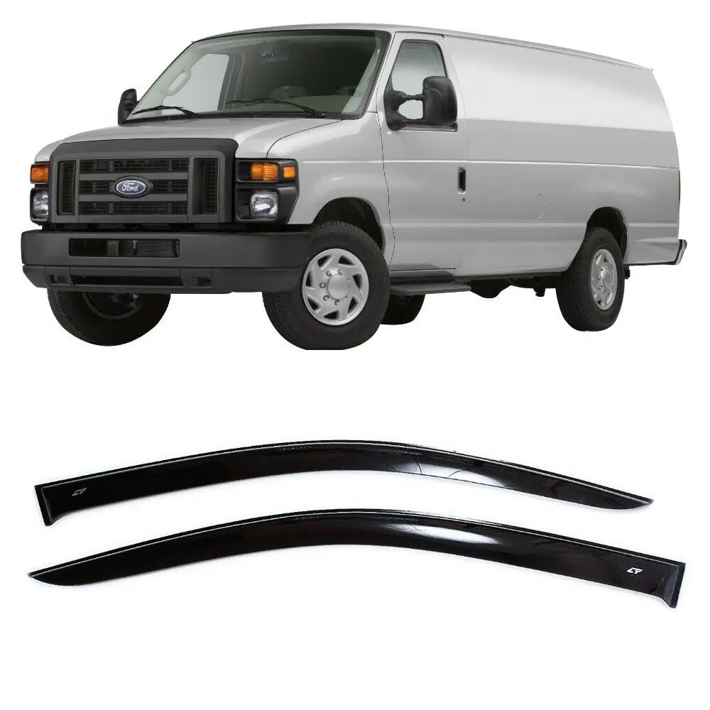 Дефлекторы окон Cobra Tuning F32592 на авто Ford Econoline 4 lV 1992-2013 2 шт./комп. ветровики от дождя