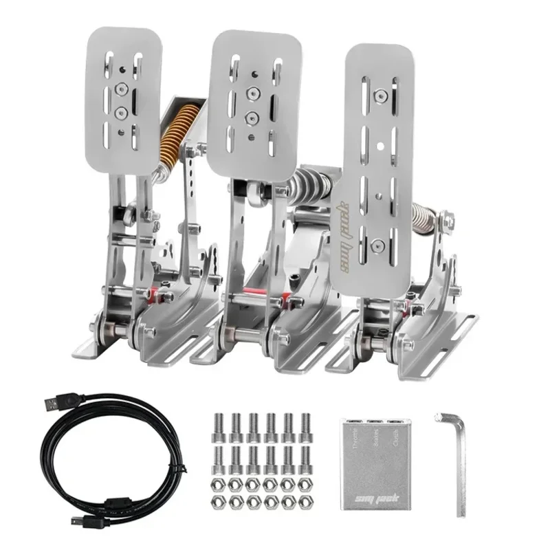 Педали Simjack Pro Sim гоночный симулятор для ПК датчик давления тензодатчик