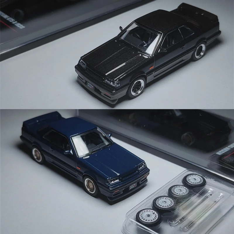 

Inno 1/64 Nissan Skyline GTS-R R31 Blue Black DieCast Model Car Collection Limited Edition