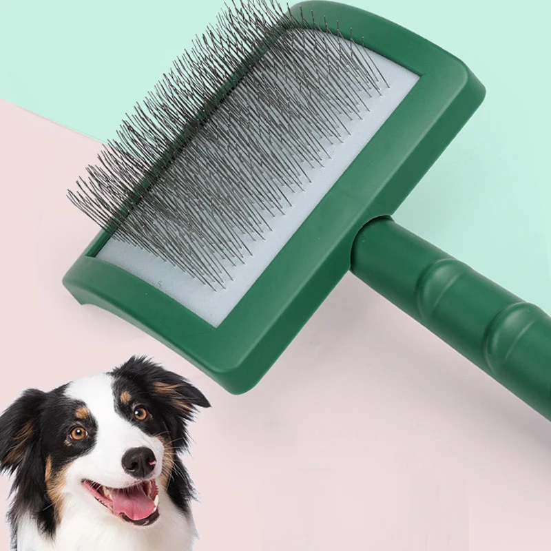 

Pet Dog Hair Removal Needle Combs Fur Trimming Cleaning Brush Grooming Tool Cat Detangler Puppy Dog Slicker Pet Accessories