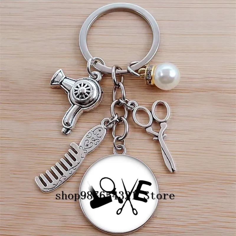 Новинка модная прическа подарок брелок Ретро ювелирные изделия