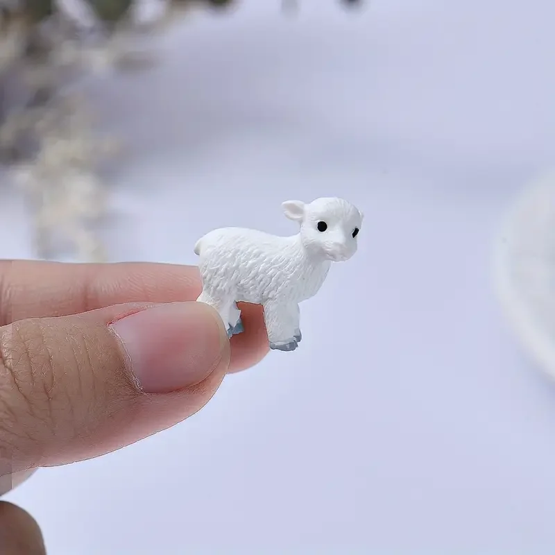 

Миниатюры овец из резины