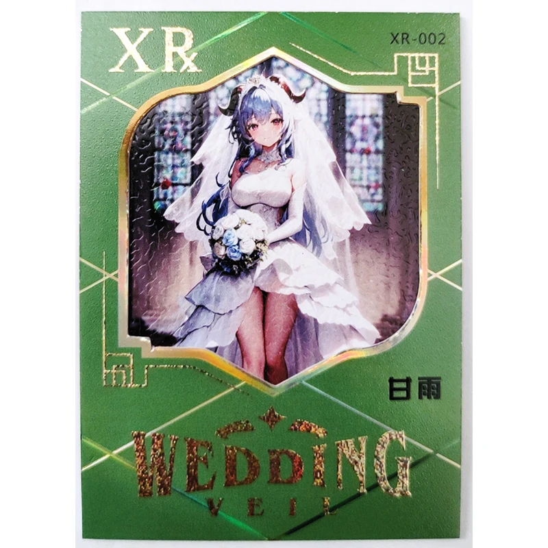 История богини Genshin Impact Xr Series Kamisato Ayaka Yae Miko коллекция персонажей аниме флэш-карт