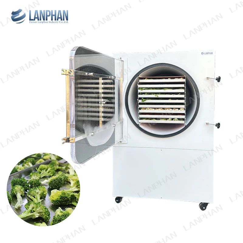 Фото LANPHAN Industrial 70 кг/партия -70 ℃   Отдельная камера-ловушка для воды и сушильная камера Вакуумная сублимационная машина для сублимационной машины №2