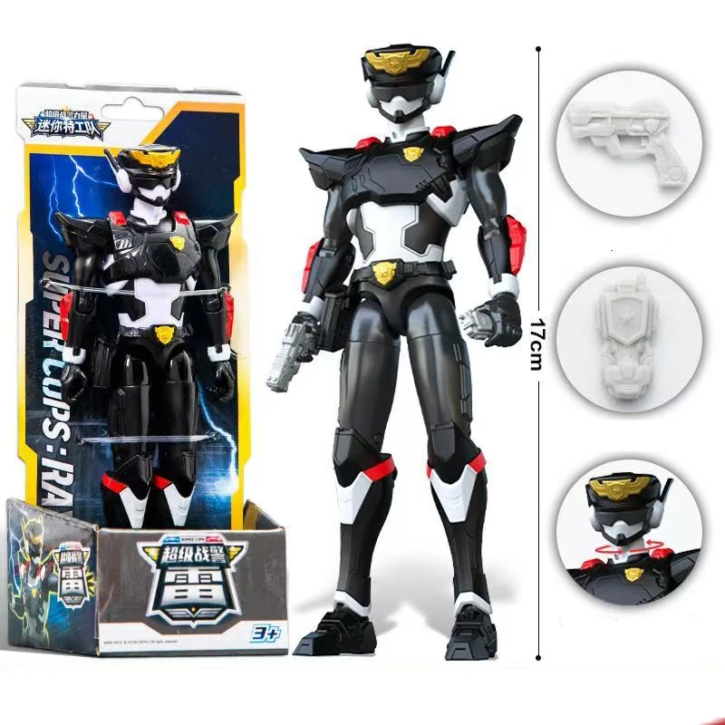 Новинка 2023 года Miniforce Super Cops Power Bolt Max Leo модель экшн-фигурки робота Mini Force игрушки