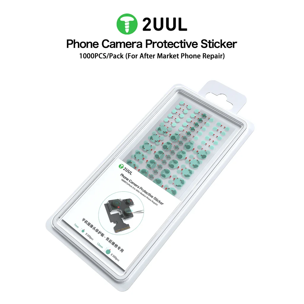 

2UUL DA30 Phone Camera Protective Sticker 1000PCS/Pack