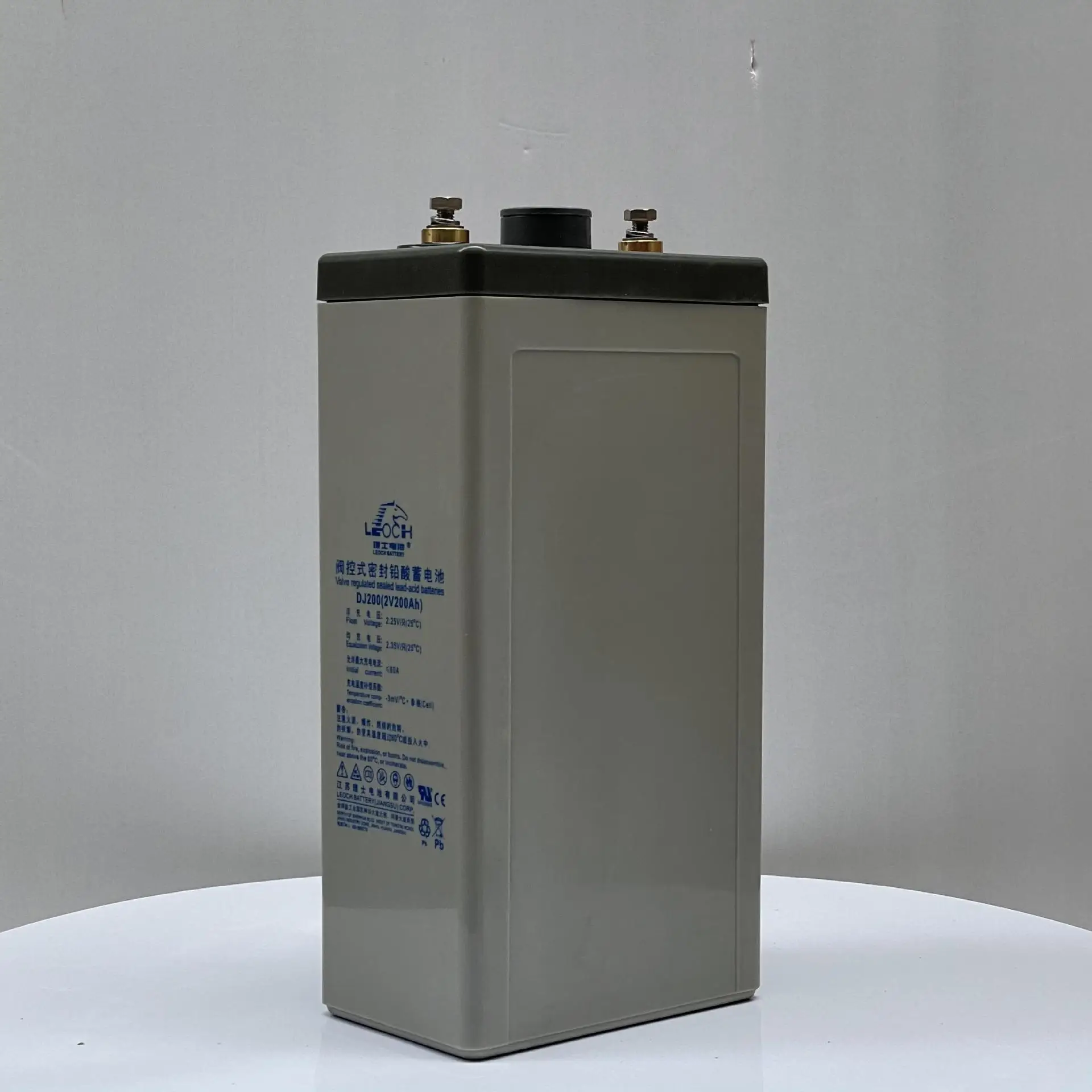 LEOCH LOS DJ200 2V200AH Герметичный свинцово-кислотный аккумулятор с клапанной