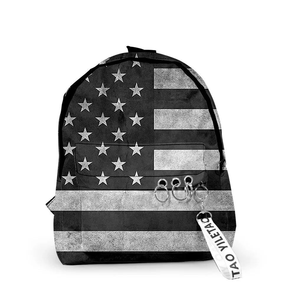 

Рюкзаки с баннерами и мультяшными звездами для мальчиков и девочек, школьные сумки, водонепроницаемые милые маленькие рюкзаки из ткани Окс...