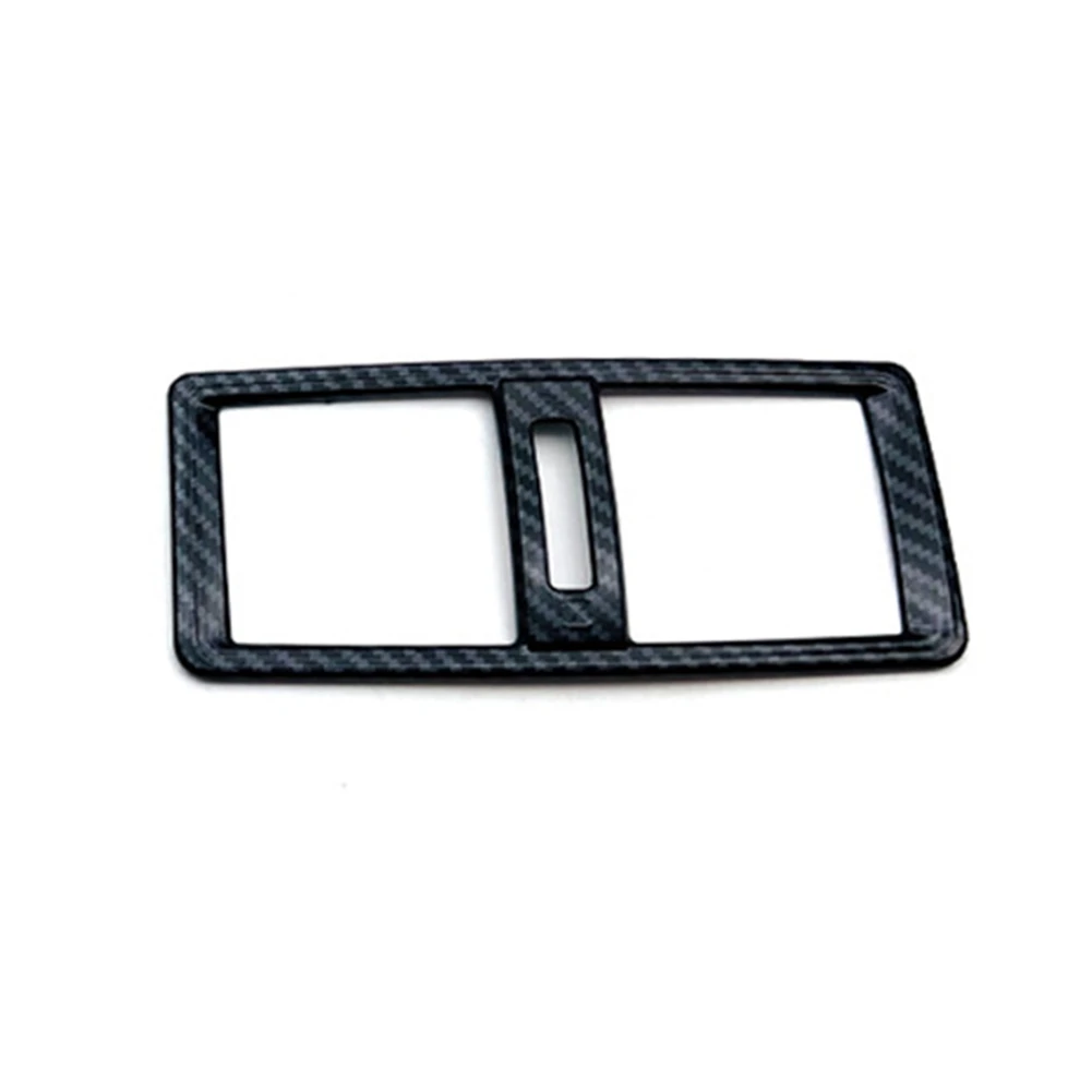 

Car Carbon Fiber Rear Air Conditioning Vent Outlet Protective Trim Cover for Mitsubishi Outlander 2022 2023