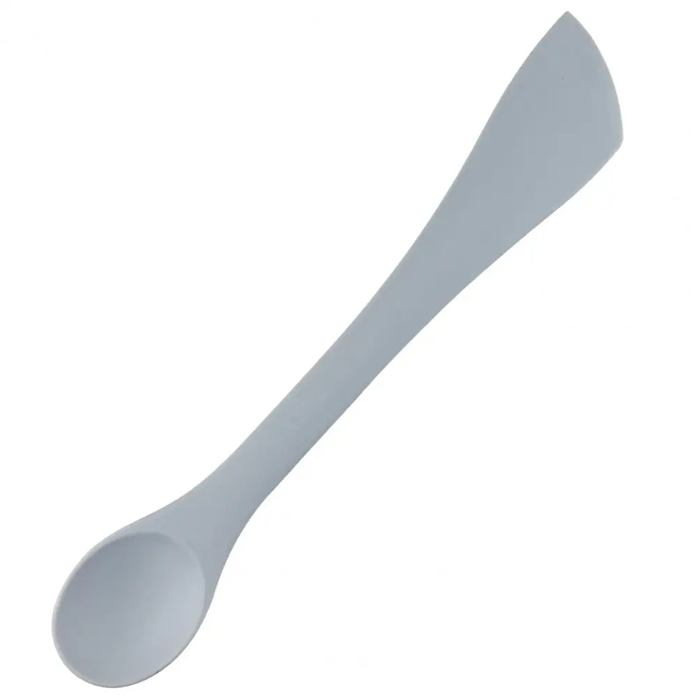 

Oil Brush Double-end with Baking Spatula Silicone Comfortable Grip Grilling Brush Kitchen Tools