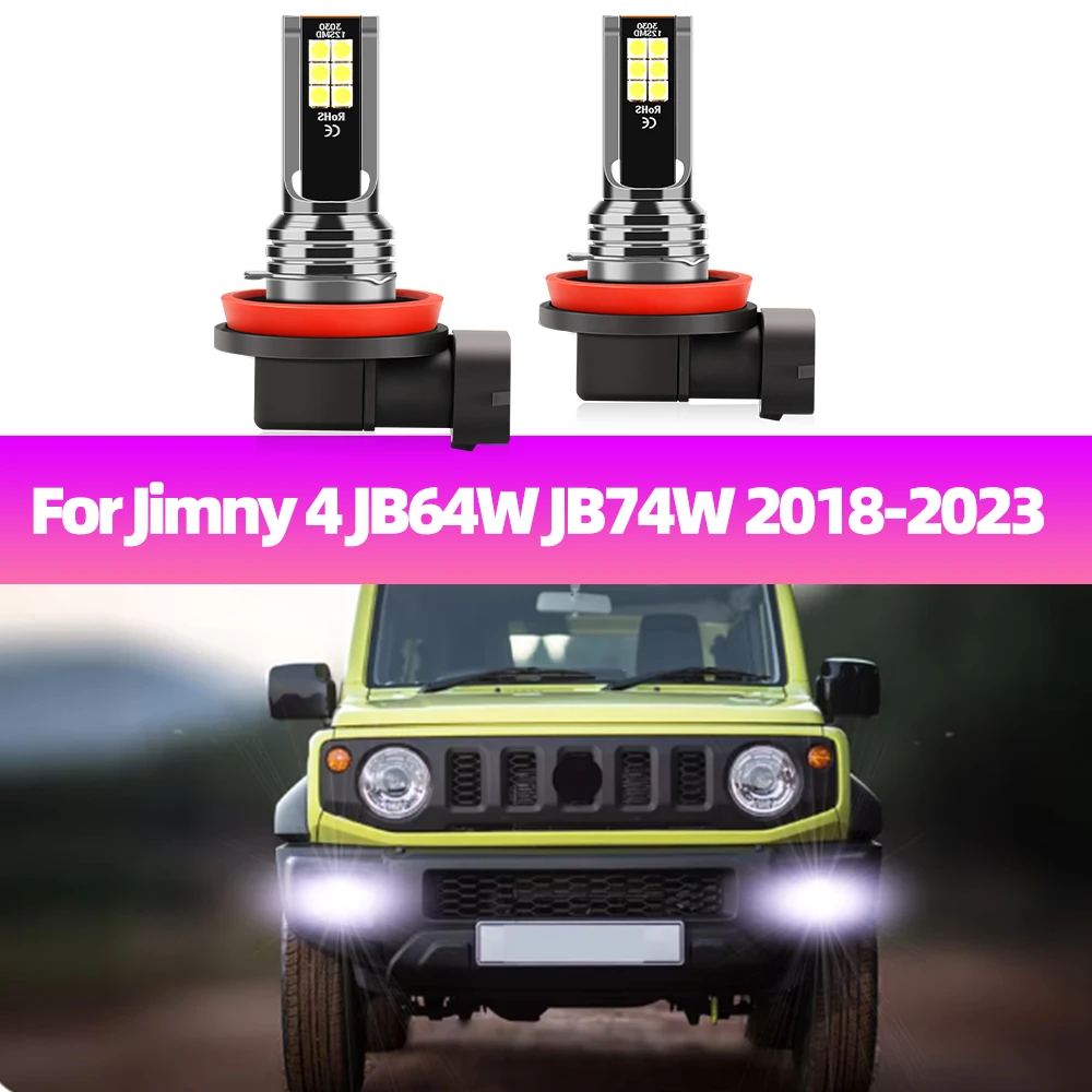 

2 шт., лампы для противотуманных фар для Suzuki Jimny 4 JB64W JB74W 2018-2023
