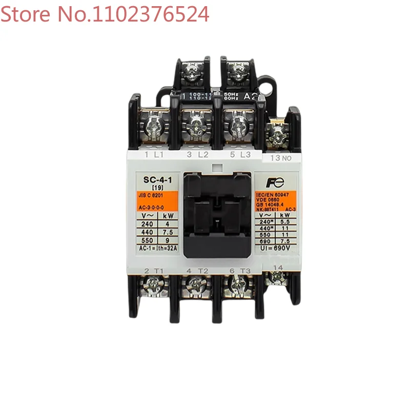 

Контактор переменного тока Fuji SC-4-1 110 В 220 В 380AC