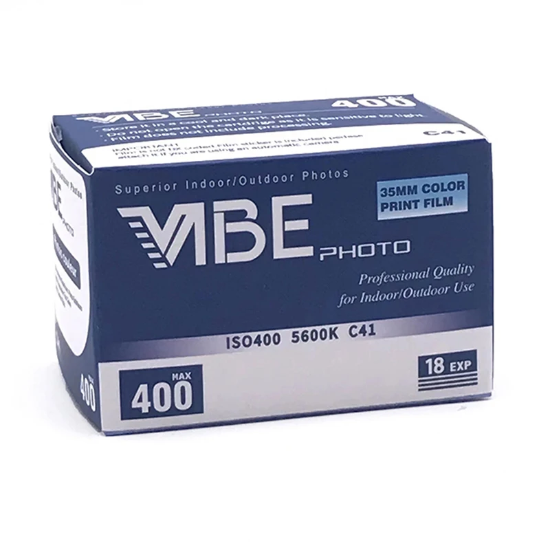 

1-10Rolls VIBE Max 400 Color film ISO 400 135 Negative film 18EXP/Roll for VIBE 501F Camera