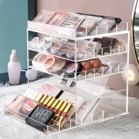 drawer acrylic eye shadow storage box for powder cake blush cosmetics jewelry storage box desktop dustproof rack
