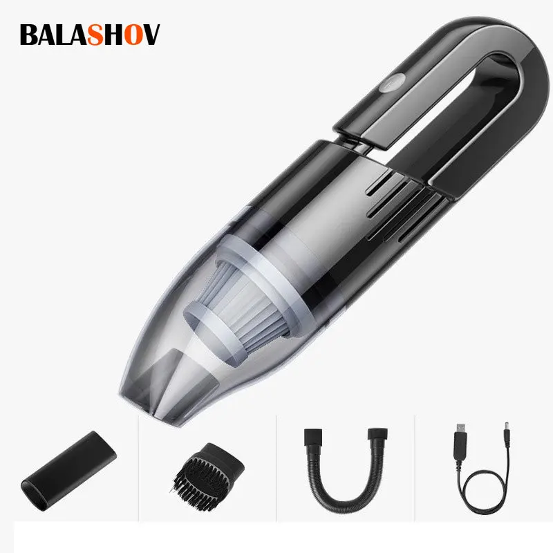 

Portable Car Vacuum Cleaner Wireless Rechargeable Household Handheld Automatic Vacuum Cleaner 8000pa High Suction Power