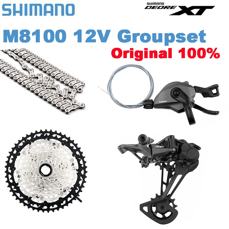 Groupset Rd-m8100sgs Rear Derailleur Sl-m8100  Flywheel Chai