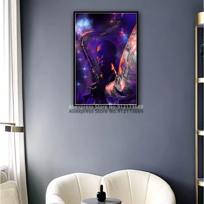 Современные легенды джаза Чарли Паркер плакат холст картины плакаты и принты