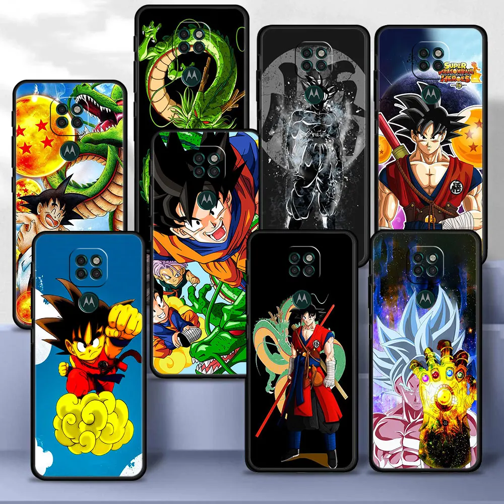 

Case Cover for Motorola Moto G30 G50 G60s G9 G8 One Fusion G Stylus Edge 20 Plus Protection Capinha Dragon Ball Vegeta Manga
