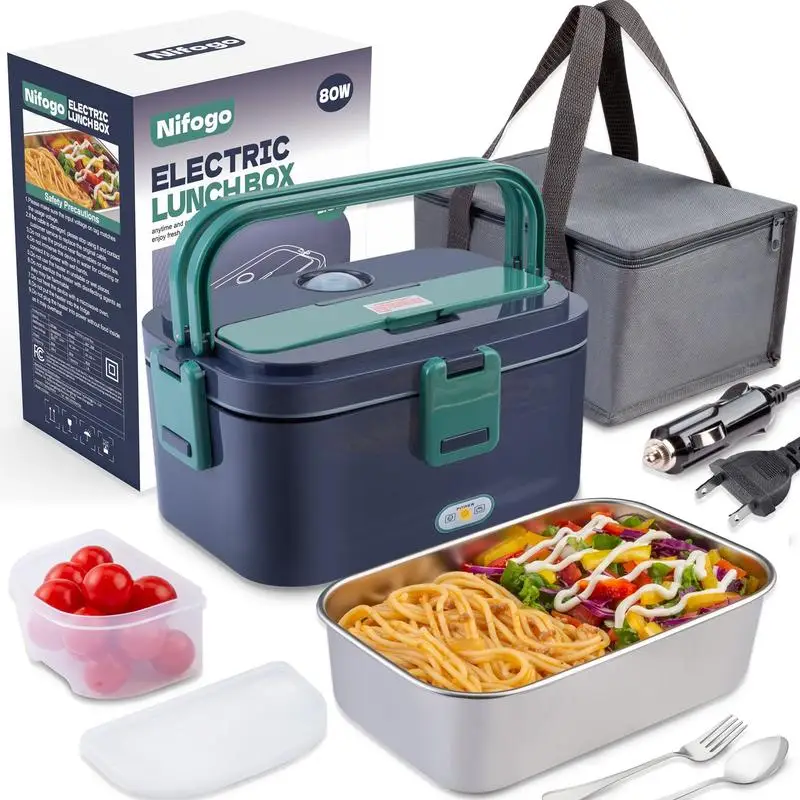 Электрический ланч-бокс портативный подогреватель еды для взрослых быстрый