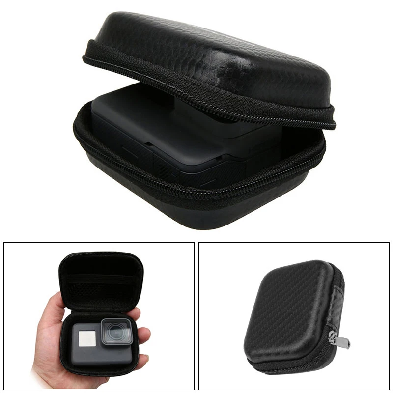 

Portable Mini Box Sport Camera Case for GoPro Hero 6 4 5 4 Session Xiaomi Yi 4K Eken H9 H9r SJCAM SJ4000 Go Pro Accessories
