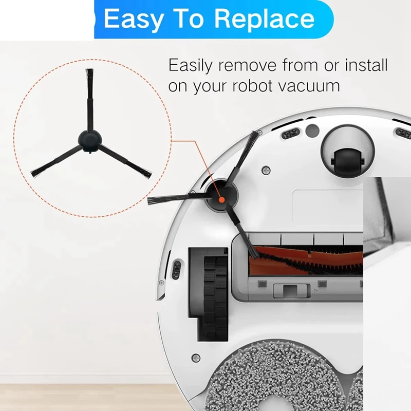 

Main Brush Side Brush HEPA Filter Spare Parts Accessories Compatible For Dreame Bot L10S Ultra Robots Vacuums Cleaner