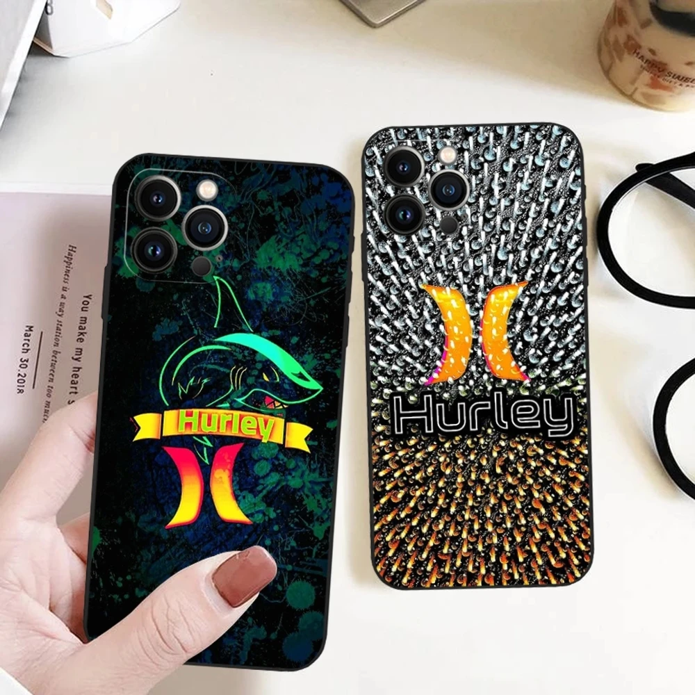 Популярный брендовый чехол для телефона HurleyS iphone 13 11 15ProMax 14 12 16Pro Xs Max Mini Xr X 7 8 Plus Shell