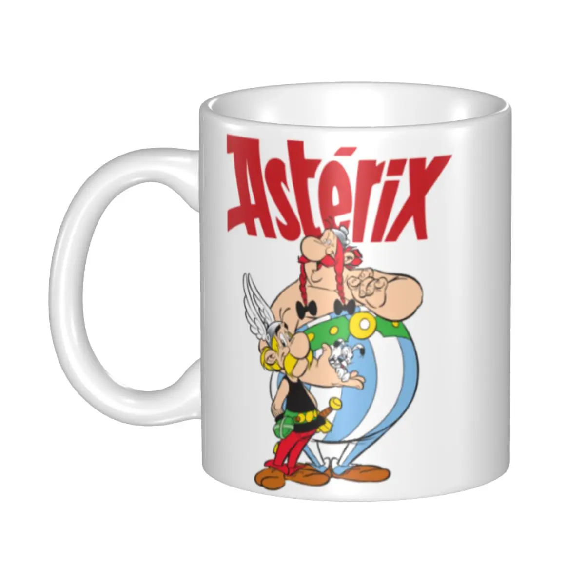Модные Аниме кружки Asterix и Obelix персонализированные мультфильм Getafix керамическая