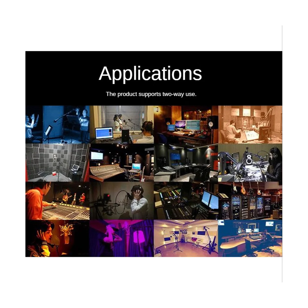 GX200 аудио изолятор двухканальный 6 5 XLR микшер ток звук шум микрофон общий