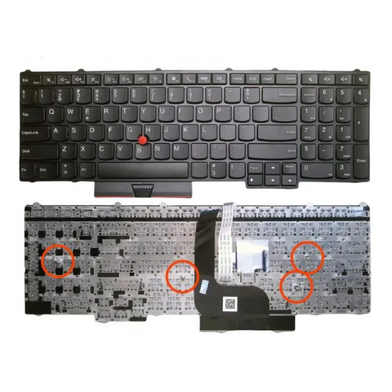 Фото Клавиатура для ноутбуков Nanyuan P50 P70 P51 P71 P70S подходит для компьютеров Lenovo IBM ThinkPad. №4