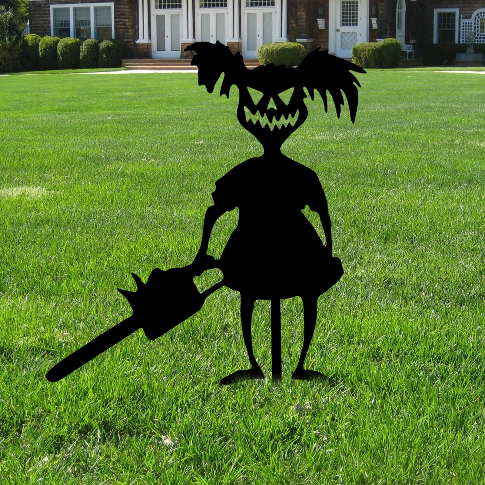 

Креативная скульптура злого детского стоячего силуэта, уникальный садовый двор, ворс, уличная скульптура, маленький дьявол, детское украше...