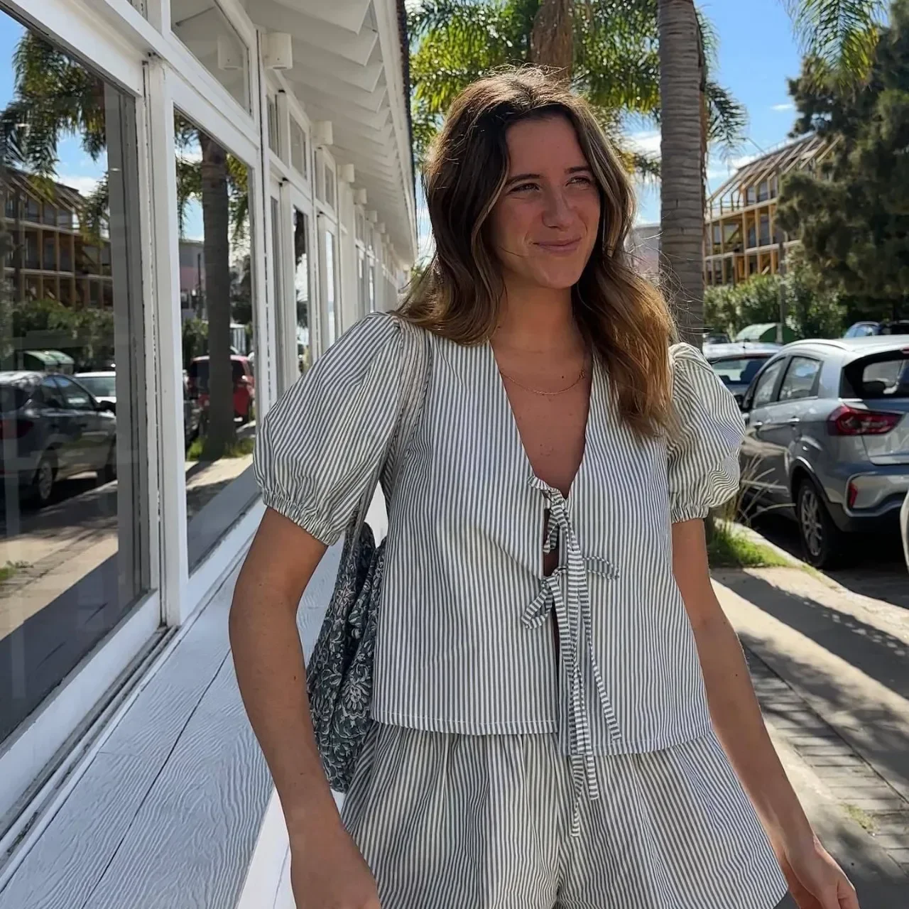 Клетчатые полосатые резиновые манжеты повседневный Модный комплект с