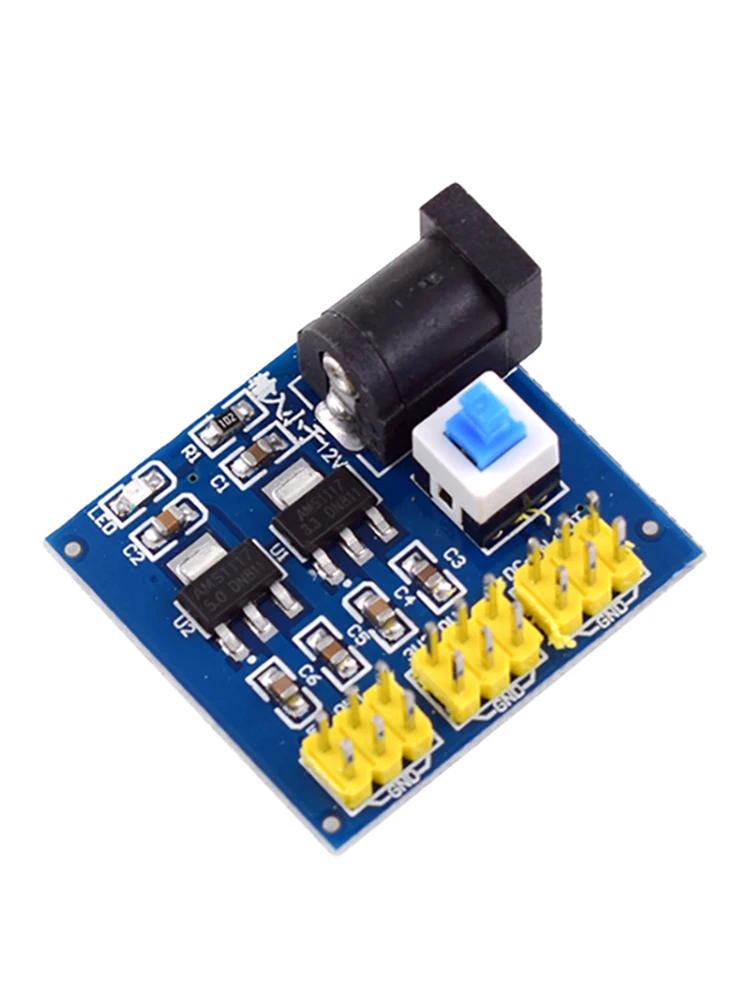 DC-DC понижающий модуль преобразования напряжения 12 В в 3 3/5/12 питания многовыходная
