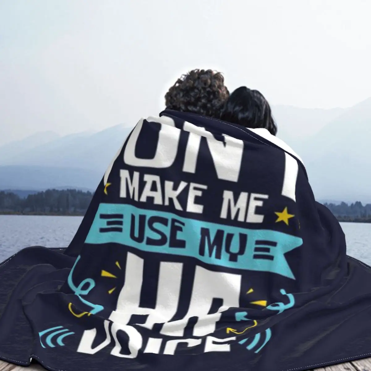 Human Resources Don T Make Me Use My HR Voice An Ultra-Soft Micro Fleece Blanket