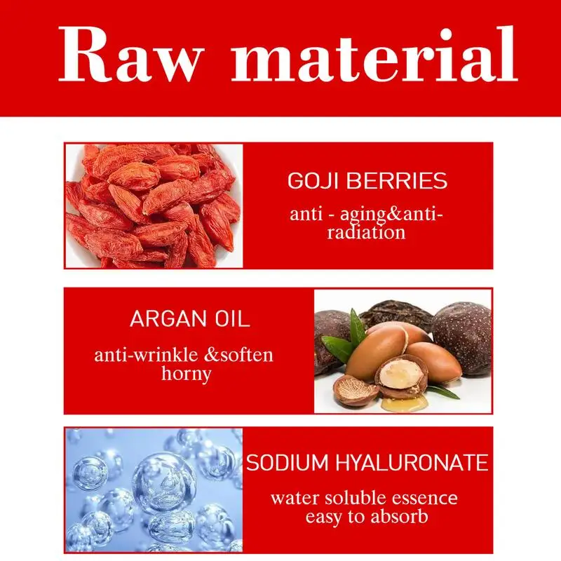 100 г укрепляющий крем для лица с ягодами годжи увлажняющий уход за кожей лифтинг