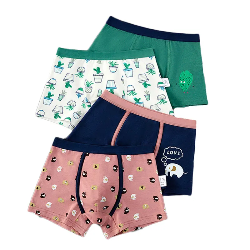 

Children's Underwear Boys Boxer Cotton Thong For Kids Panties Boy Underpants Young Teens In Lingerie Baby Briefs