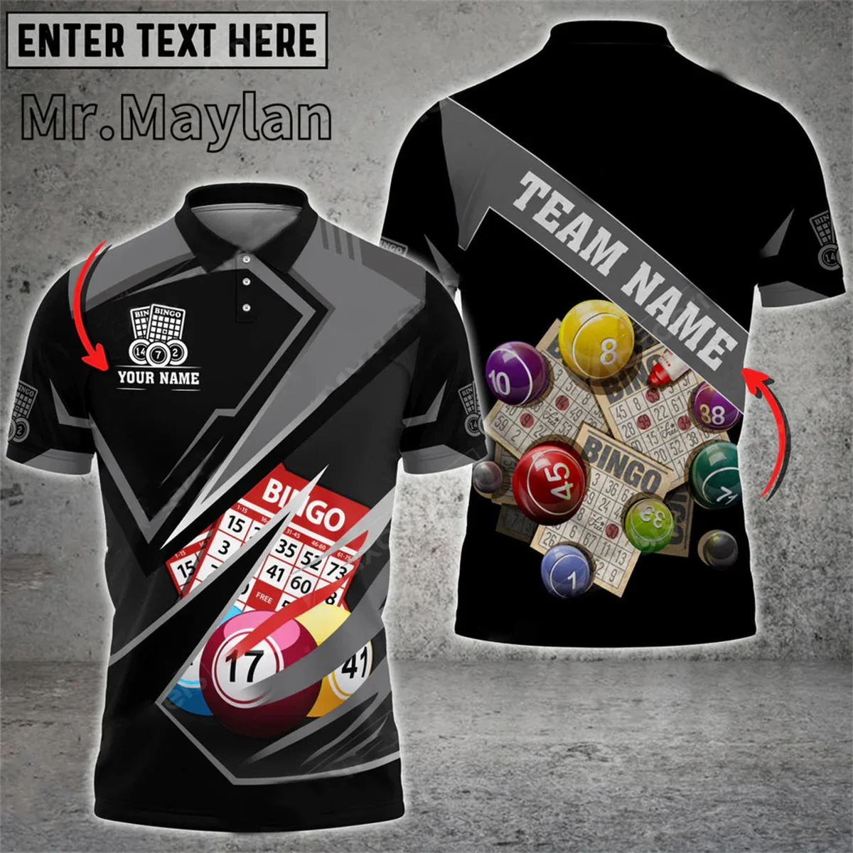 Индивидуализированная Высококачественная брызговая многоцветная рубашка-поло