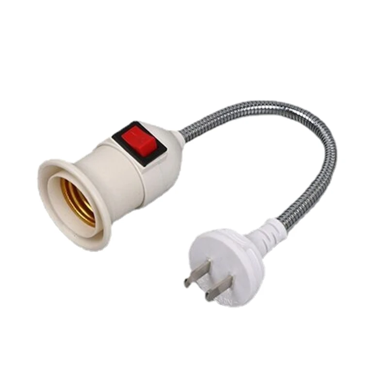 

EU US Plug Bulb Holder with E27 Base Adjustable Socket Holder