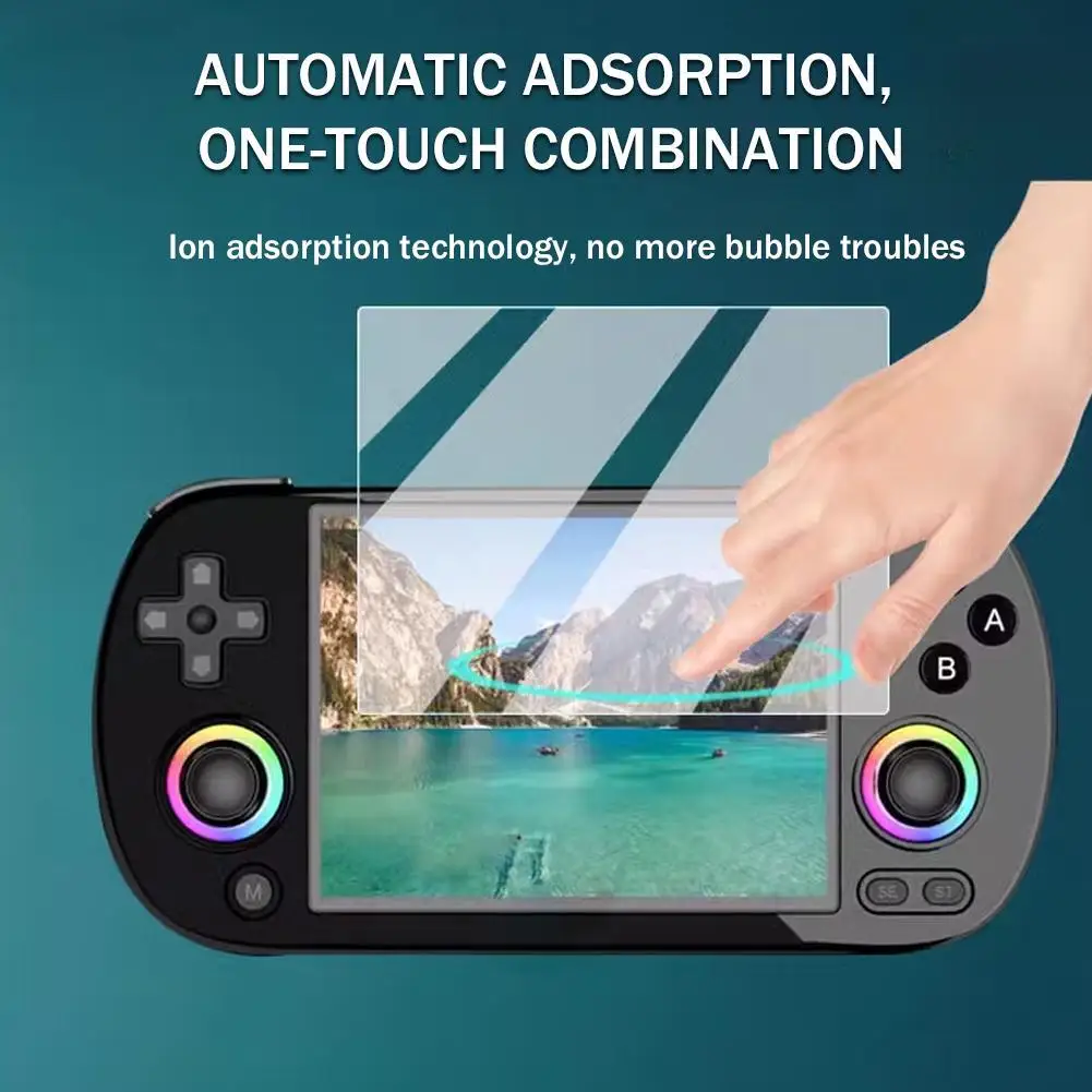 R40S Ретро портативная игровая консоль Linux Системный экран Дюймовый 720*720 RK3566