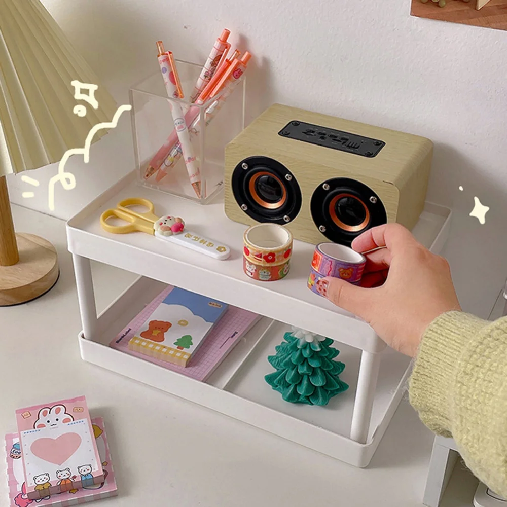 

Многофункциональный косметический держатель для хранения канцелярских принадлежностей, Настольная стойка для офиса, кухни, спальни, ванно...