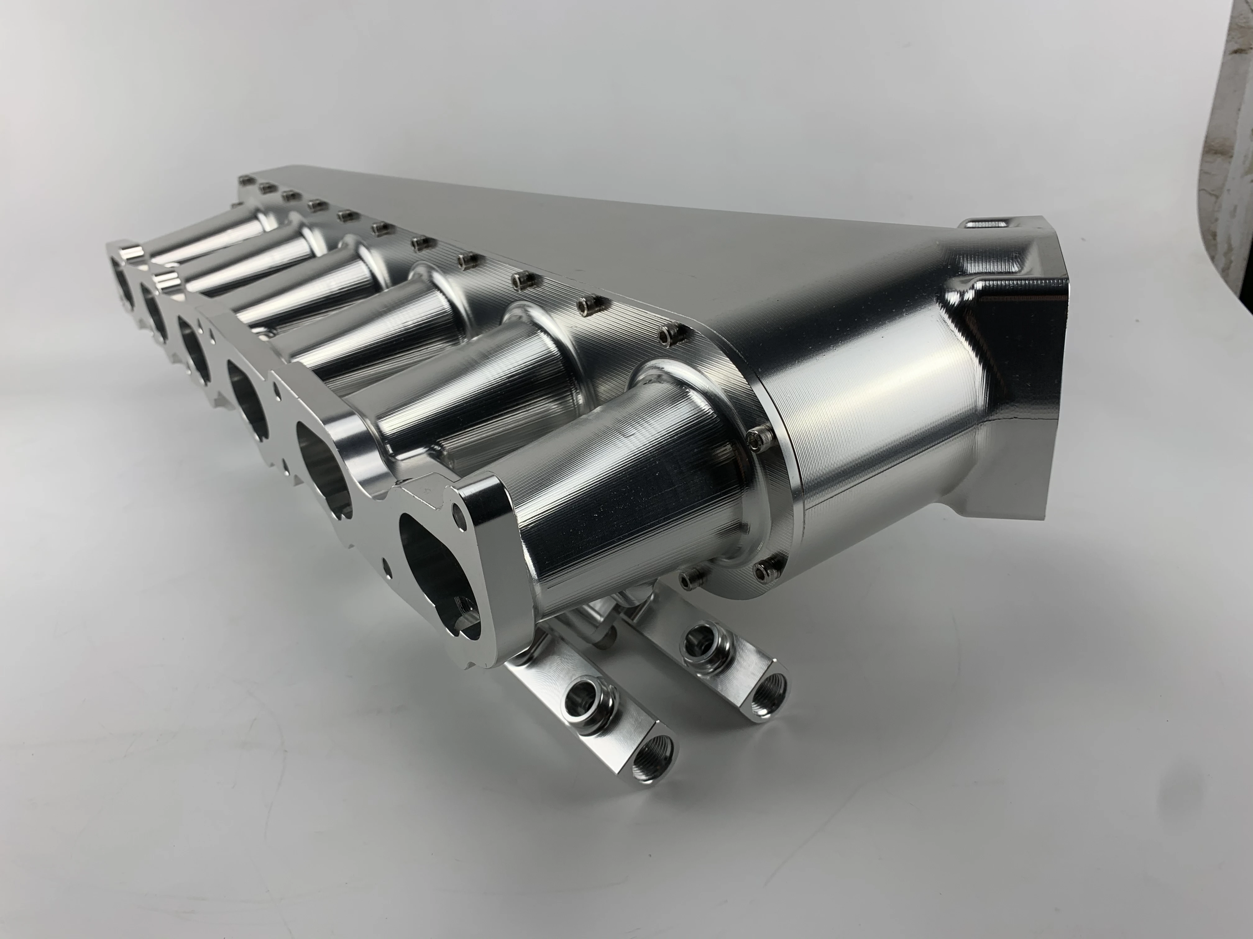 Алюминиевая заготовка с ЧПУ впускной коллектор TB48 на заказ для Nissan