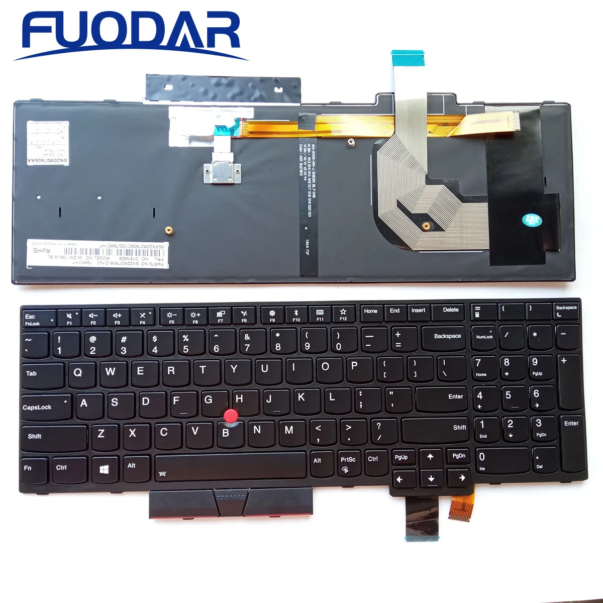 

Клавиатура, с английской раскладкой, США, для Lenovo Thinkpad T570, T580, T570, P51S, T580, P52S