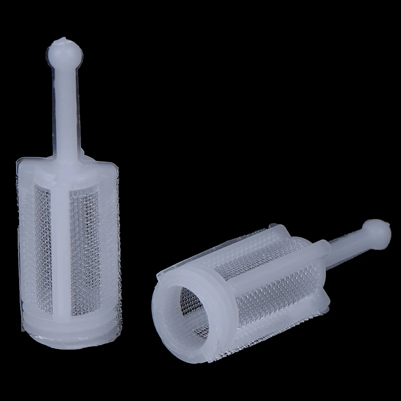 

Brand New High Quality 10Pcs Plastic Gravity Type Spray Gun Spray Filter Pot Diameter 11mm Length 36mm Hot Sale
