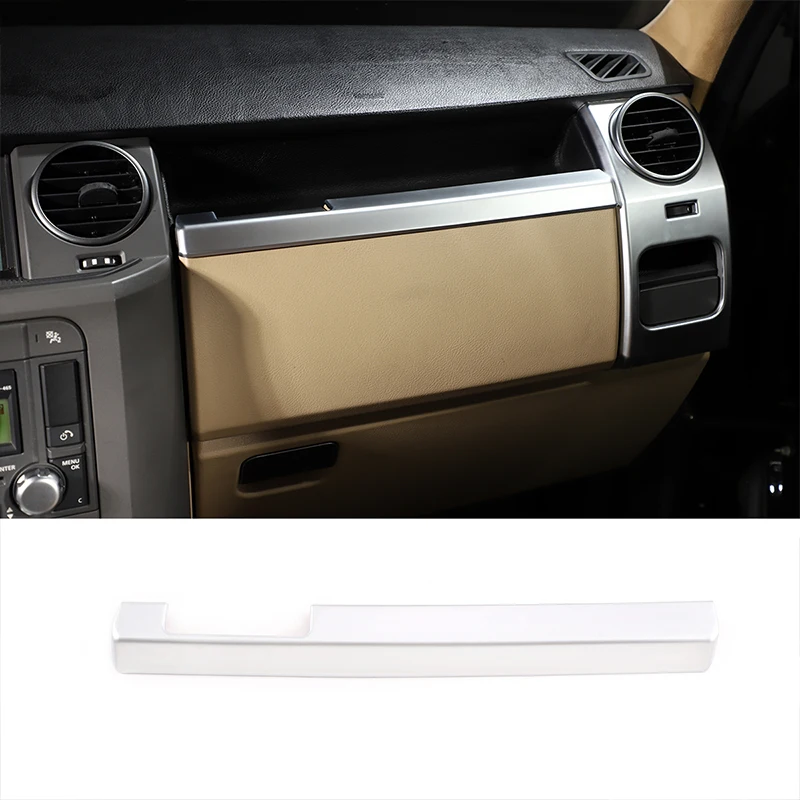 

Car Co -Pilot Glove Box Panel Decoration Cover Sticker Trim For Land Rover Discovery 3 Lr3 2004 -2009 Interior Styling Accessori