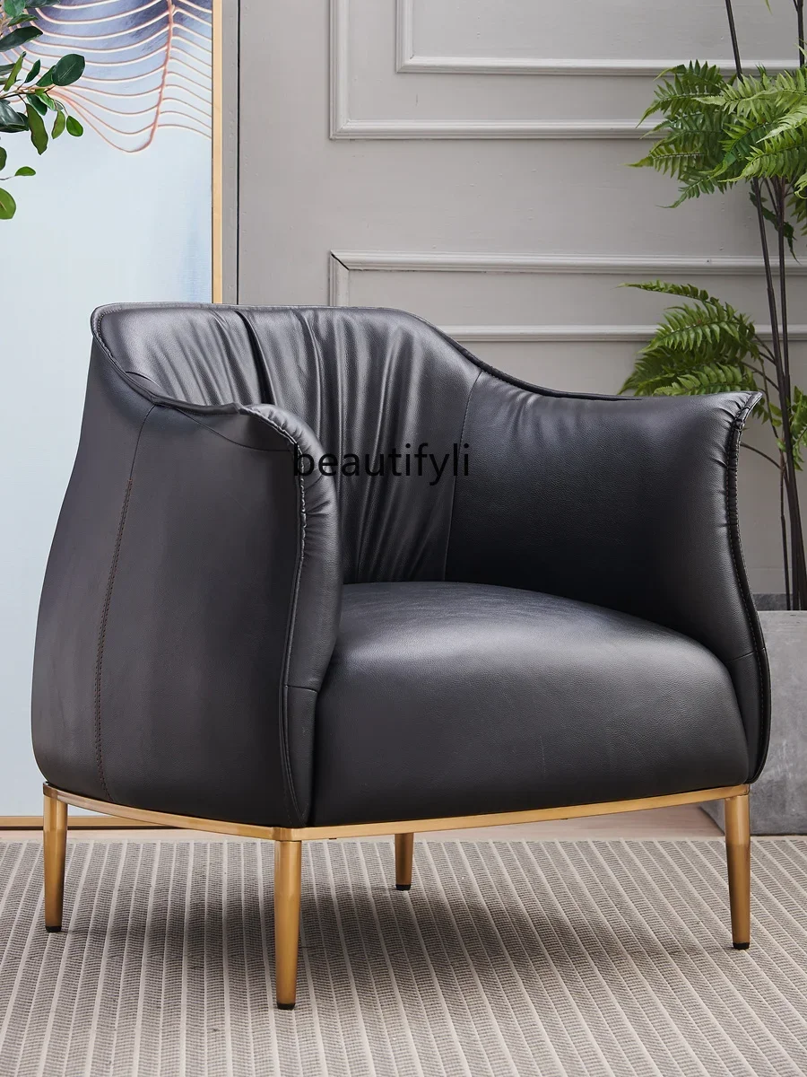 Роскошное кресло светильник современный одноместный диван в скандинавском