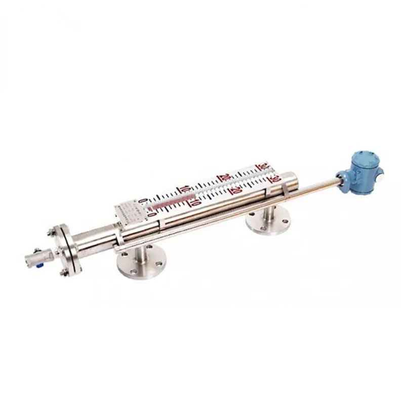 

connection method magnetic level gauge/level gauge