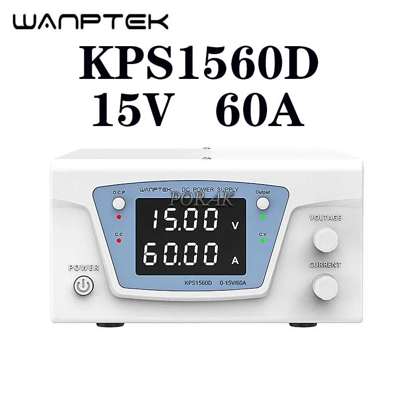 

900W KPS1560D High precision Adjustable LED Dual Display Switching DC power supply 220V EU 15V/60A