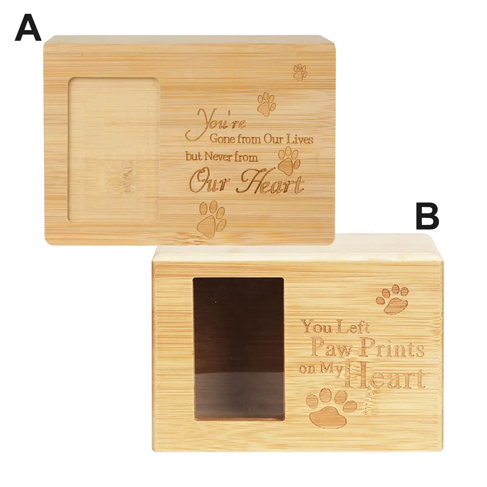 

Памятная урна для домашних животных, деревянная урна для собачьих и кошек, памятный сувенир, урна для кремации, памятные подарки для собак