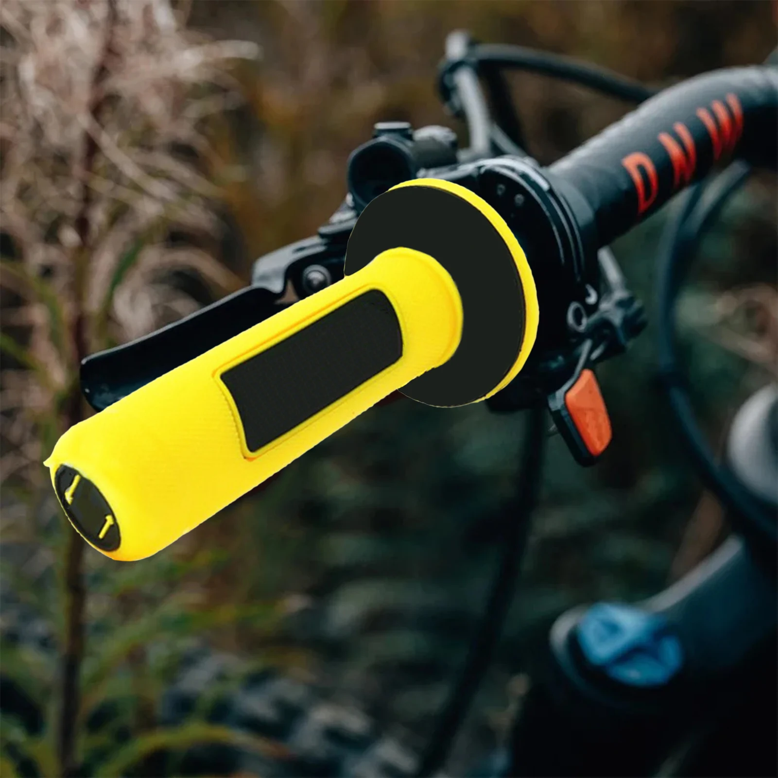 

Motorcycle Hand Grips Rubber Anti-slip Handlebar Grips Compatible For Motorcycles Motocross Comfort Universal Motorcycle Grip