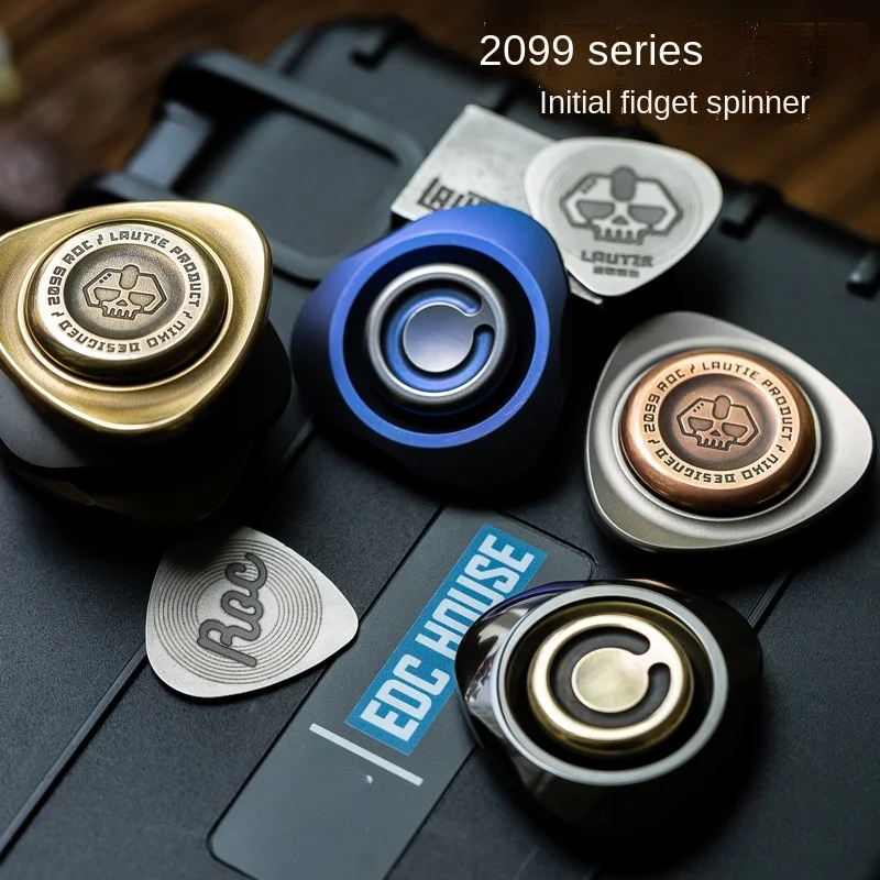 Новинка Спиннер из титанового и циркониевого сплава с гироскопом для пальцев ROC
