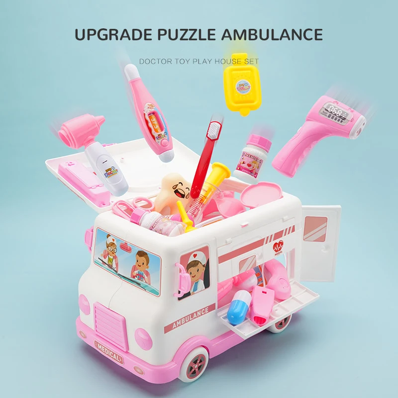 Докторские игрушки для детей Детский набор мальчиков и девочек ролевая игра